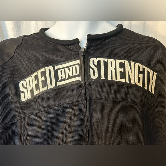 Jacket: speed and strength biker motorcycle 2xl - Picture 6 of 11